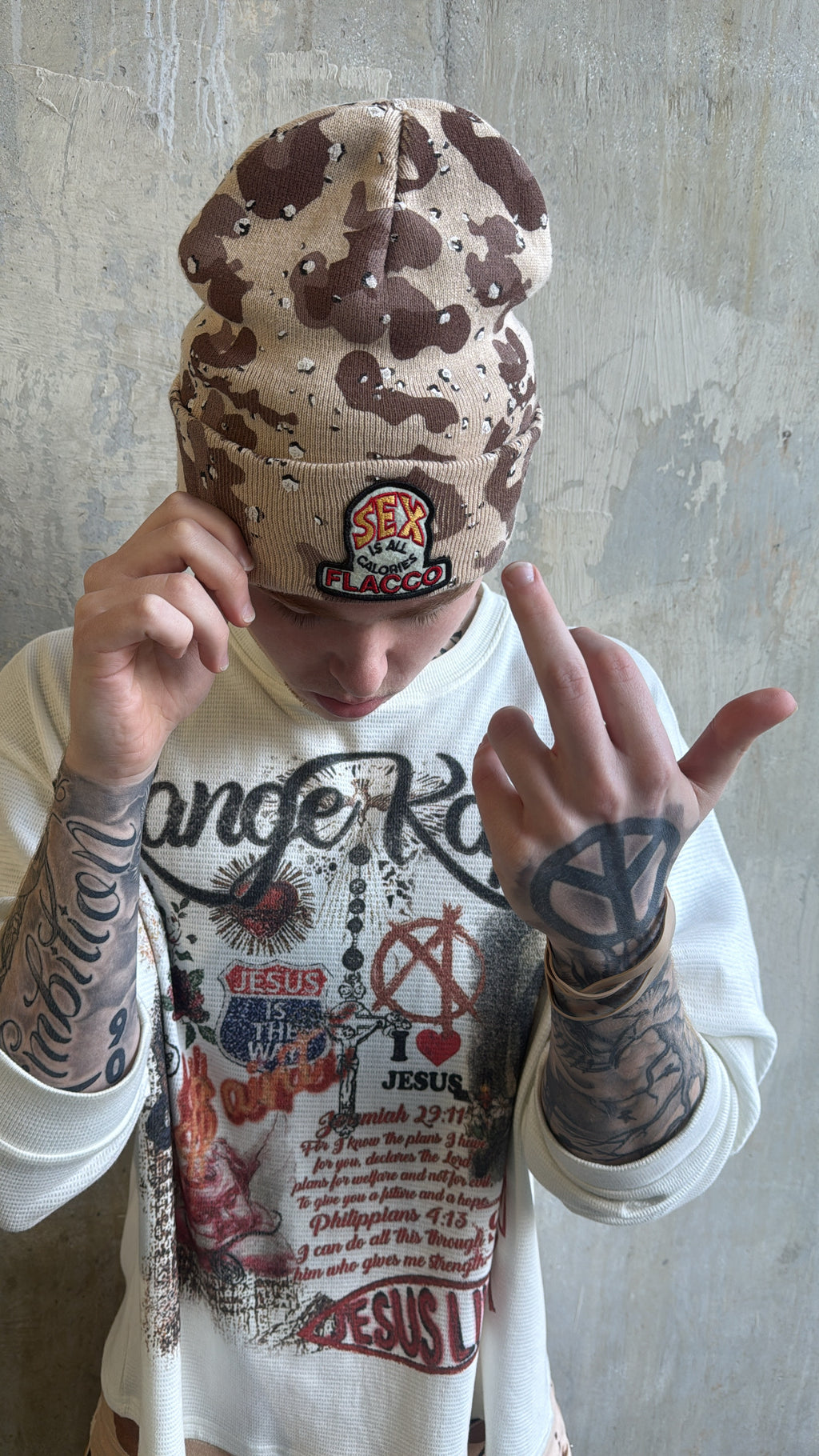 Camo Calories beanie